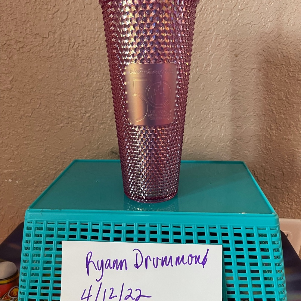 Starbucks 50th anniversary Disney tumbler